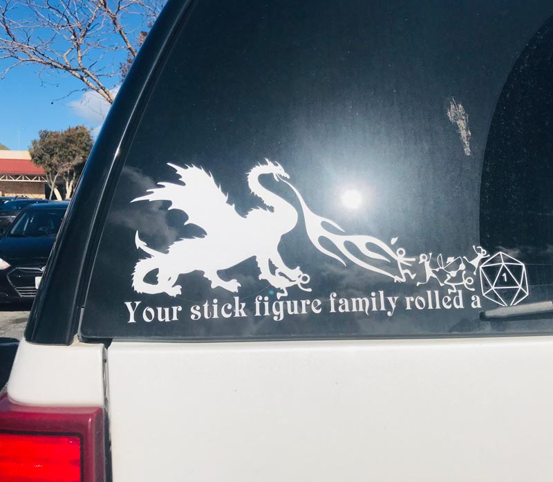 Your stick figure family...