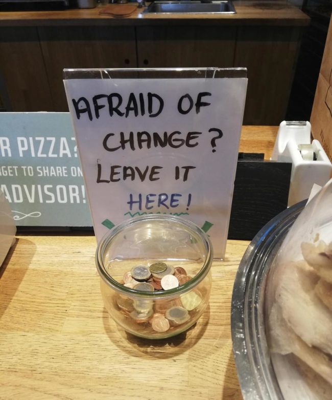 Afraid of change?