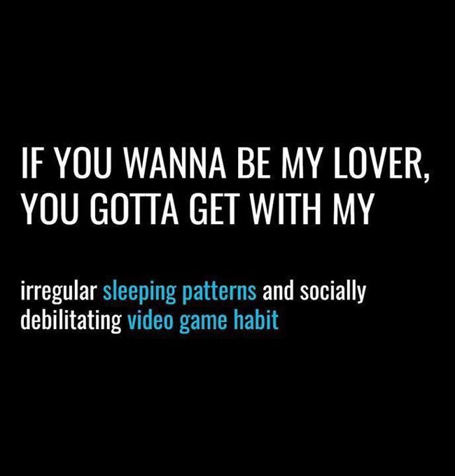If you wanna to be my lover...