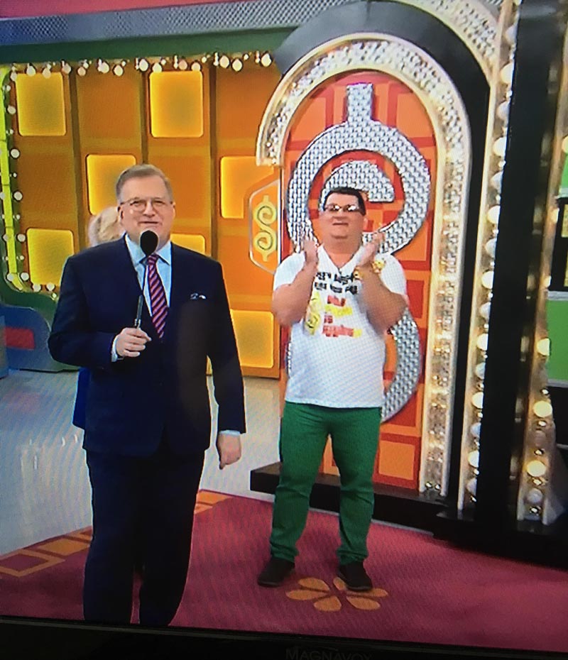 Saw Peter Griffin on The Price is Right