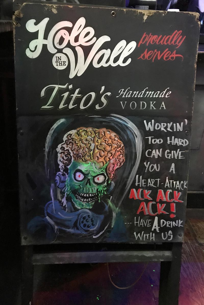 I make chalk signs for work, here’s my latest