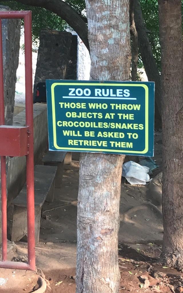 Zoo Rules