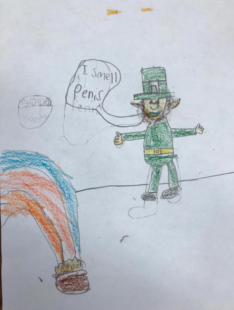 When a 2nd grader doesn't know how to spell "pennies"