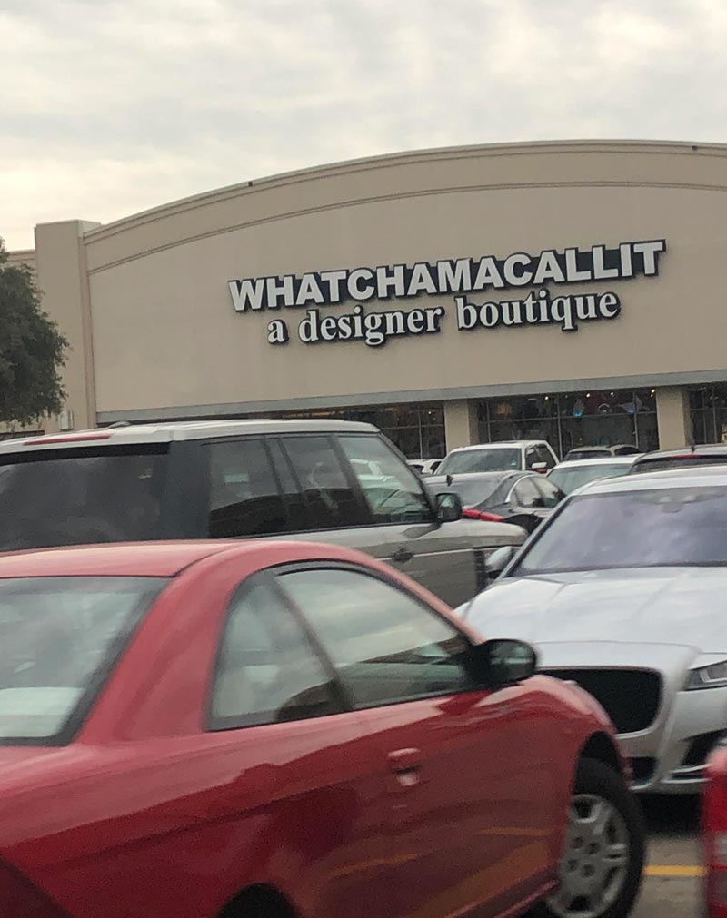I wonder if they sell doohickeys or thingamabobs