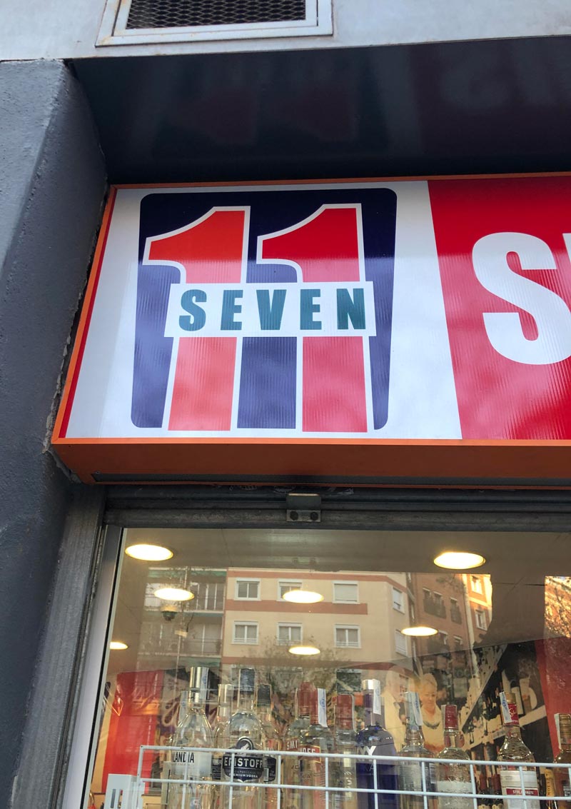 Found a Eleven Seven in Barcelona