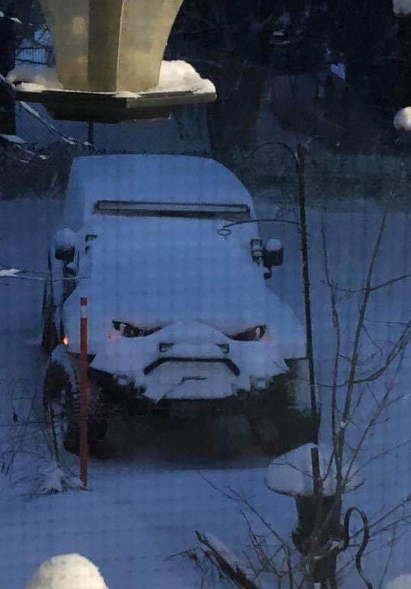 My Jeep is not happy about the weather we are having