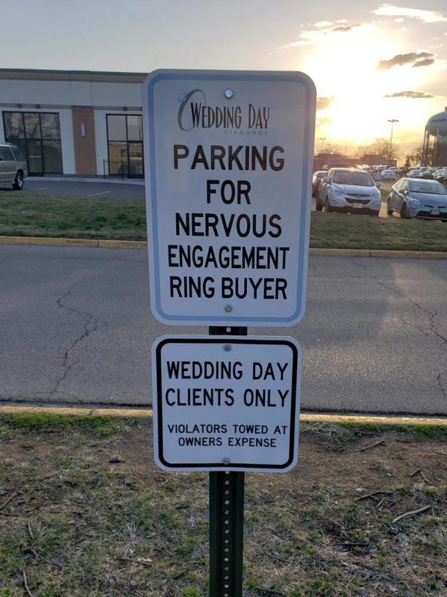 Nervous parking...