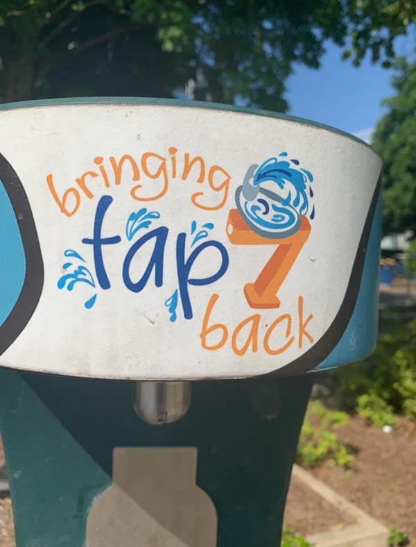 The font they chose for my local water fountain
