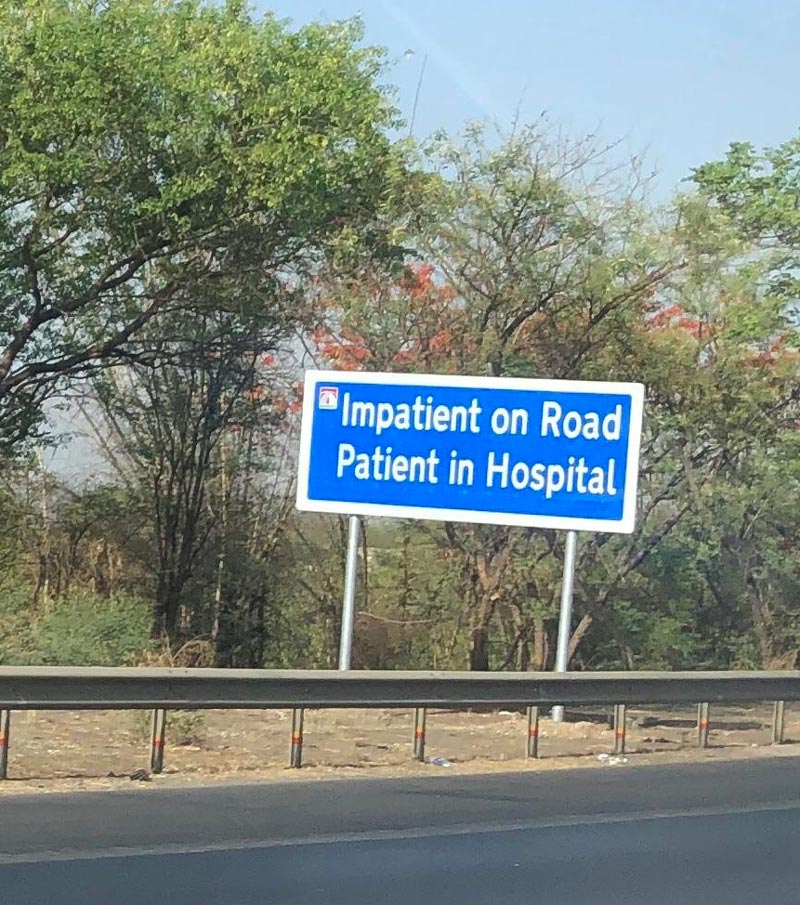These genius quotes are meant to prevent accidents on Mumbai expressway