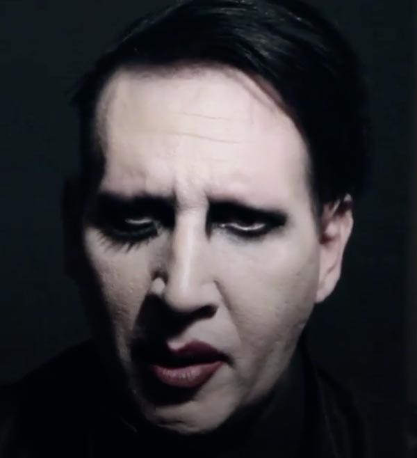 Ageing Marilyn Manson looks like Nicholas Cage playing the Joker in a Burton movie