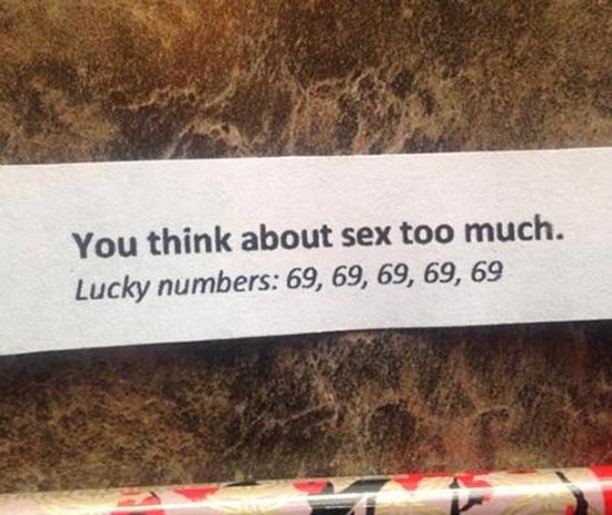 This fortune is a bit hard on me