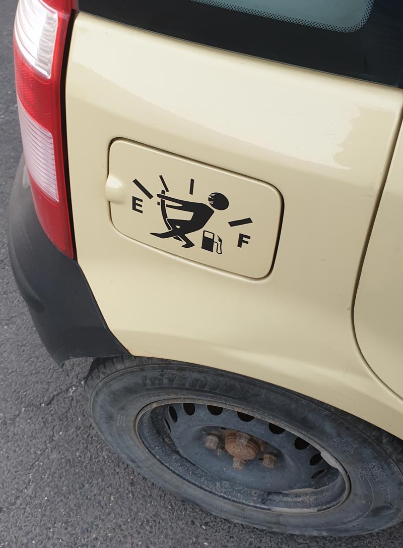 This sticker I found on a car