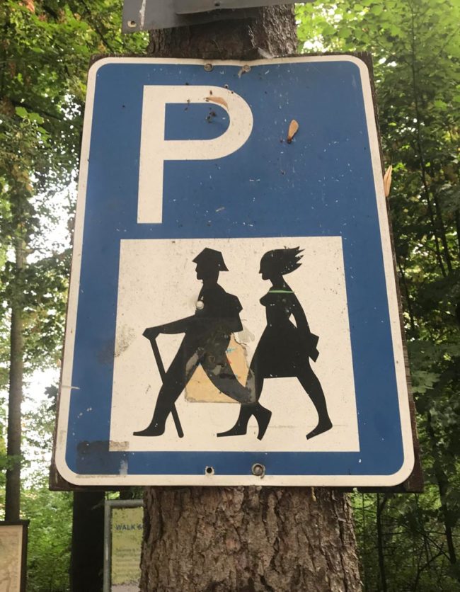 This German street sign