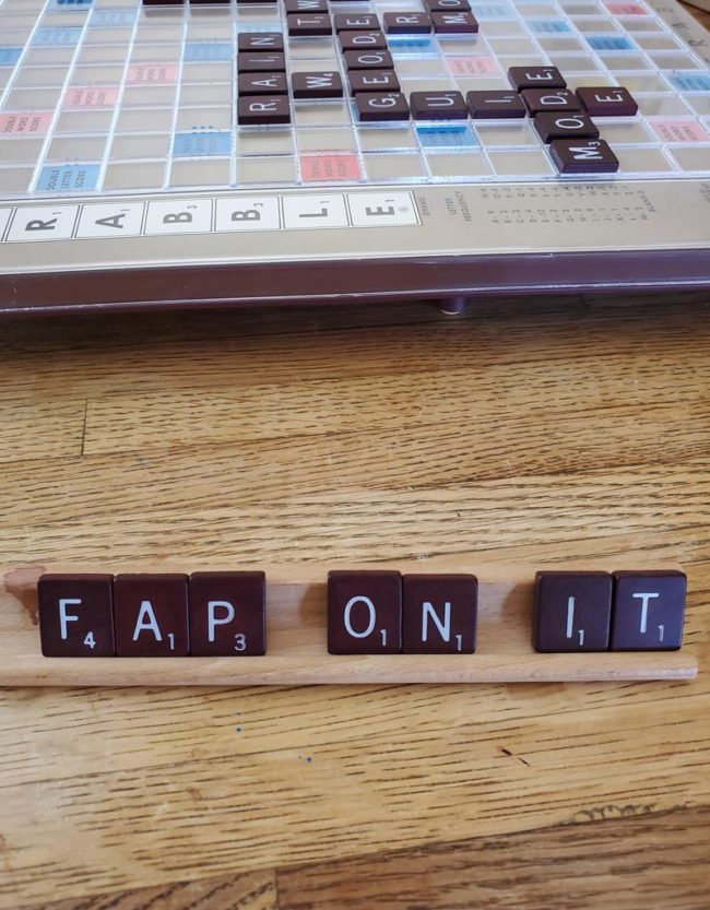 Scrabble, a game for sophisticates