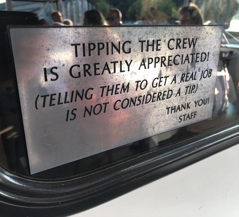 Tipping the Crew