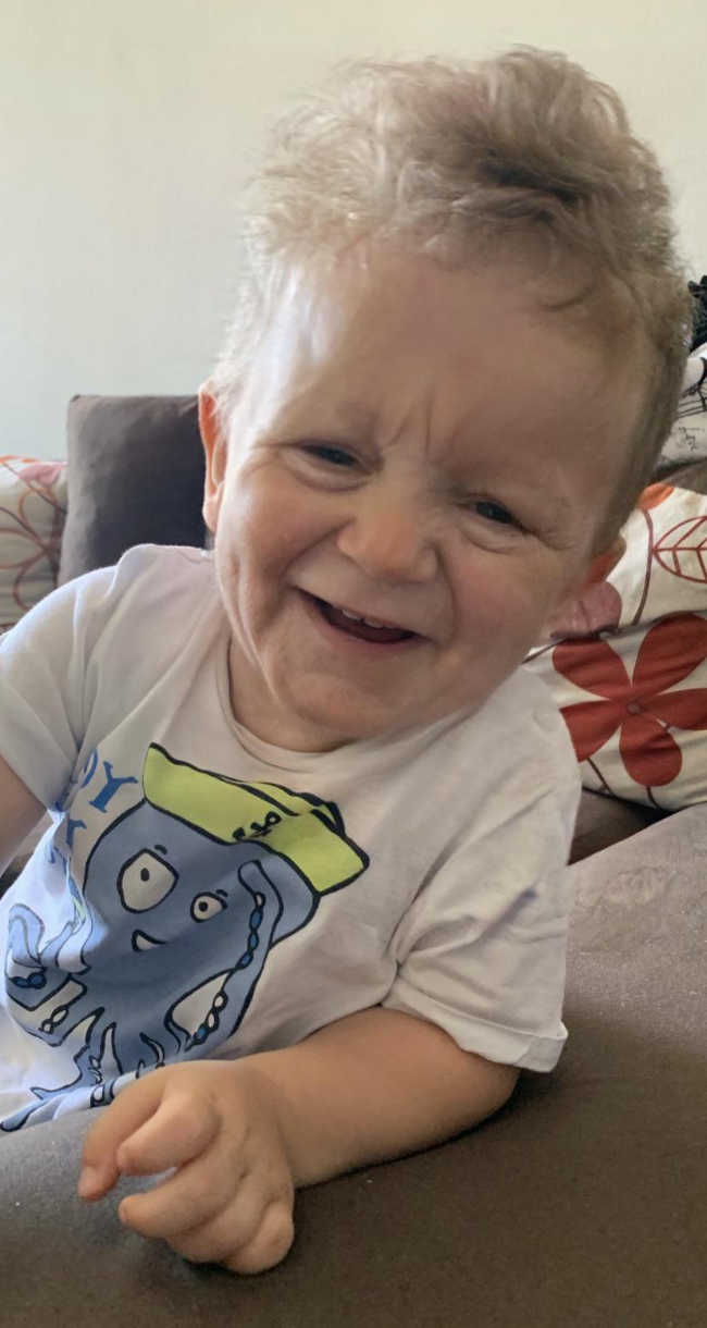 I used the filter to make my son old and now he looks like Gordon Ramsay