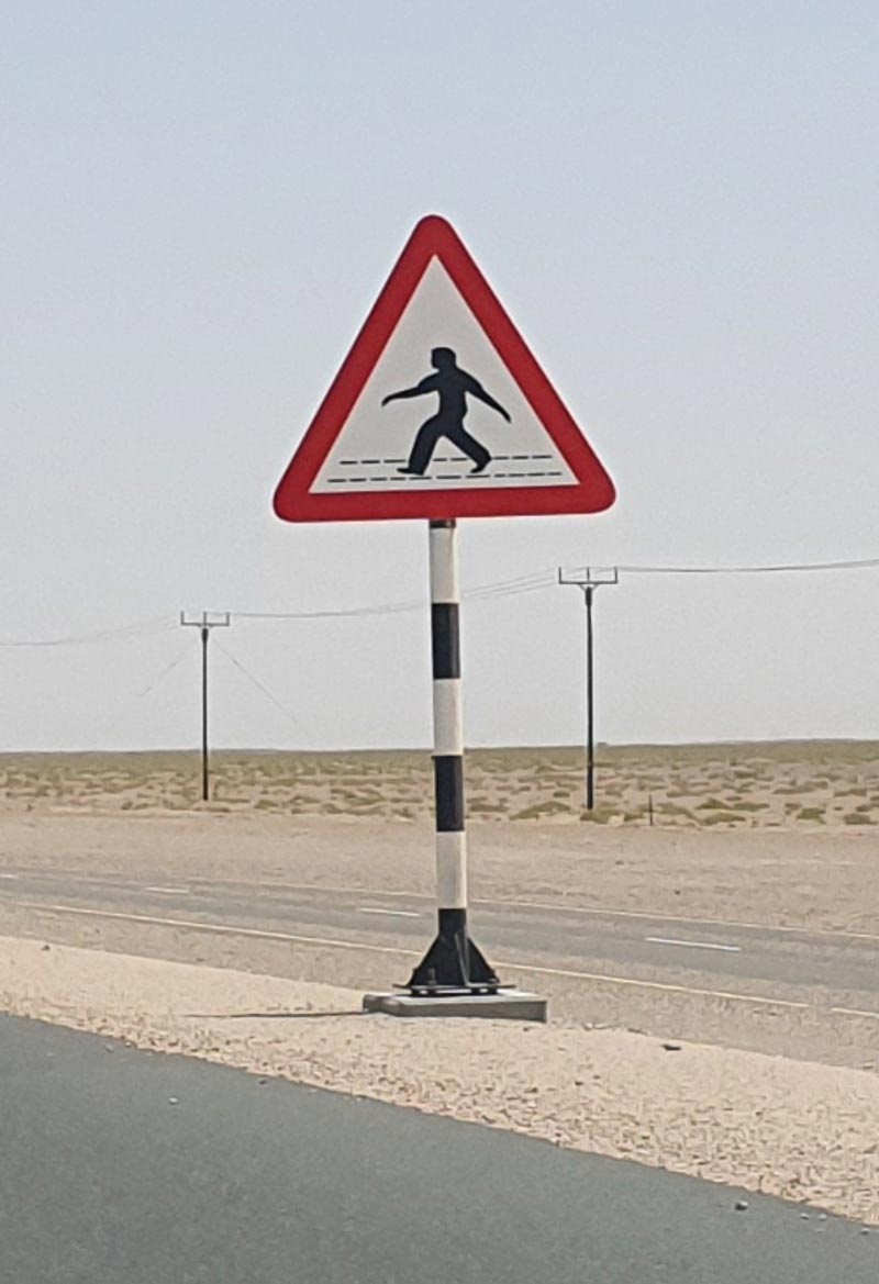 This crossing sign