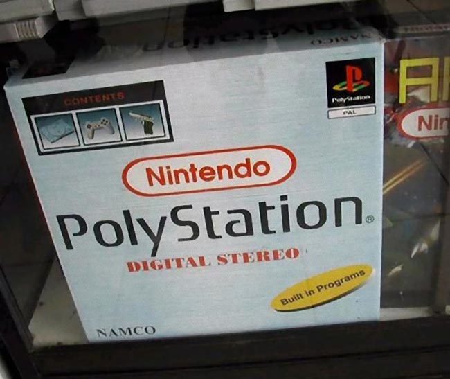 Saw this Nintendo PolyStation for sale