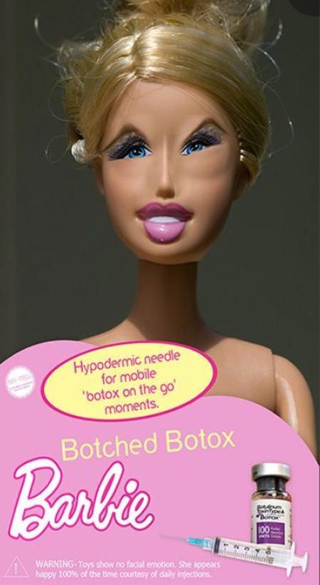 Botched Botox Barbie