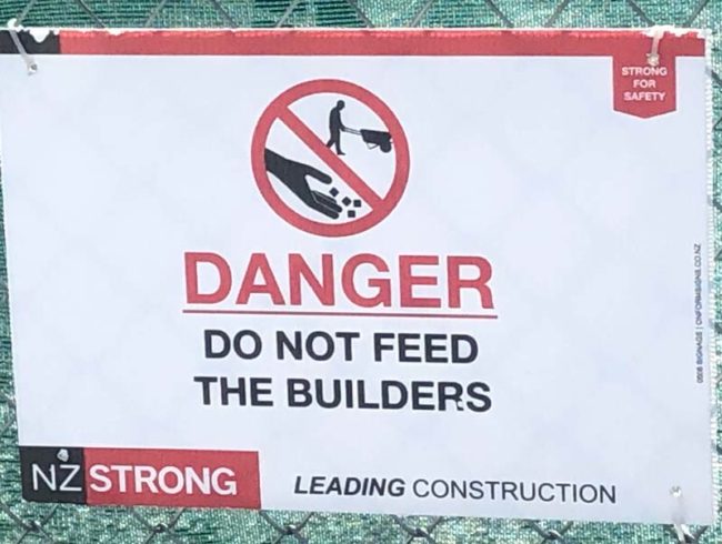 Saw this at a zoo construction site