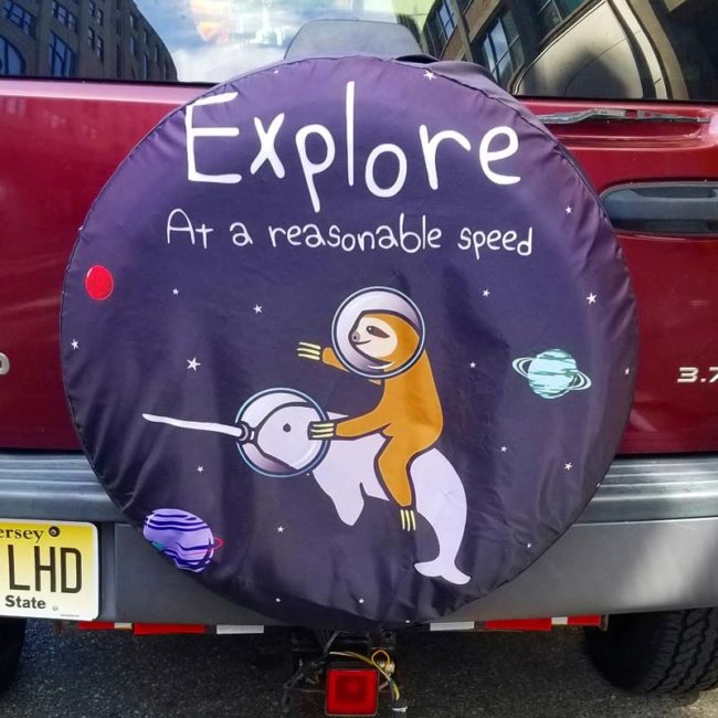 Explore! At a reasonable speed