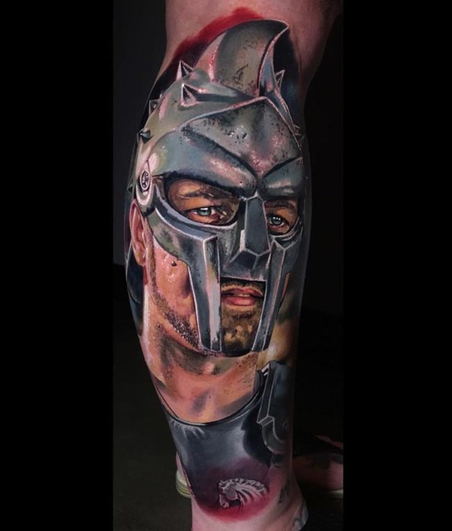 Russell Crowe Gladiator Tattoo