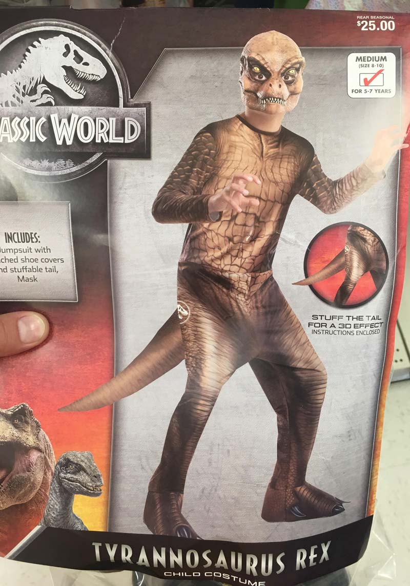 This T-Rex costume
