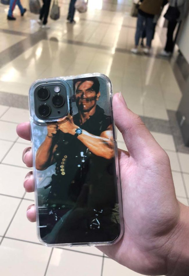 My friend's new phone case