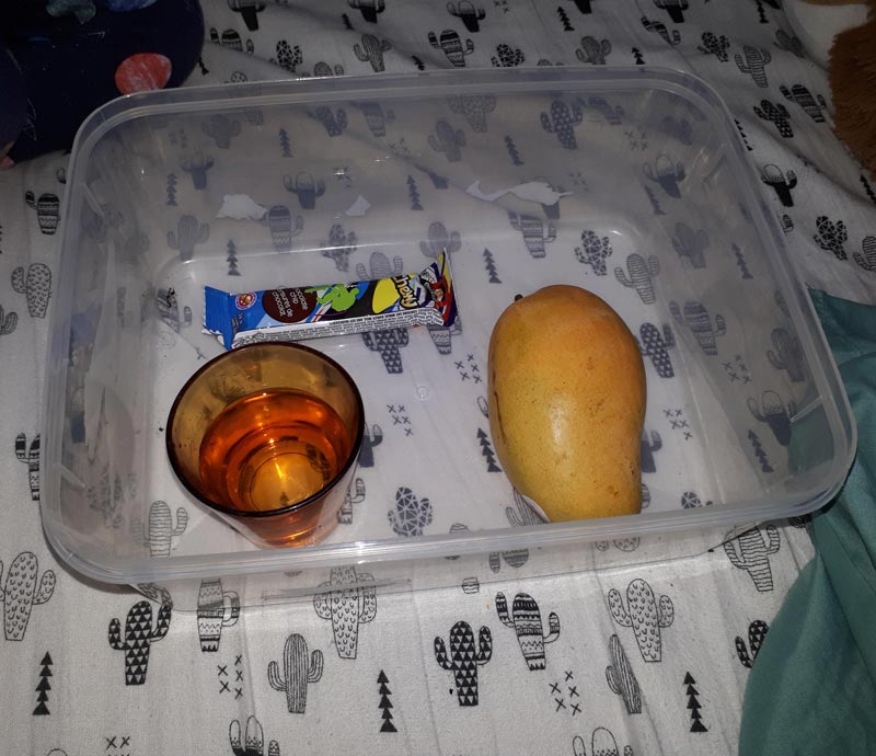 My 4 yo made me breakfast in bed