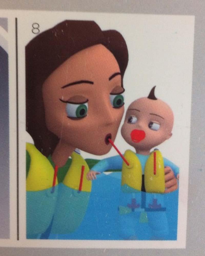 If the plane crashes, you must drink a baby to survive