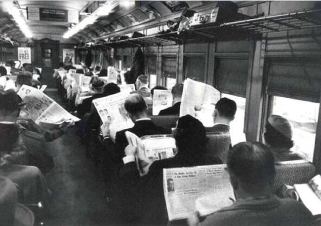 The good old days before all this technology made us anti-social