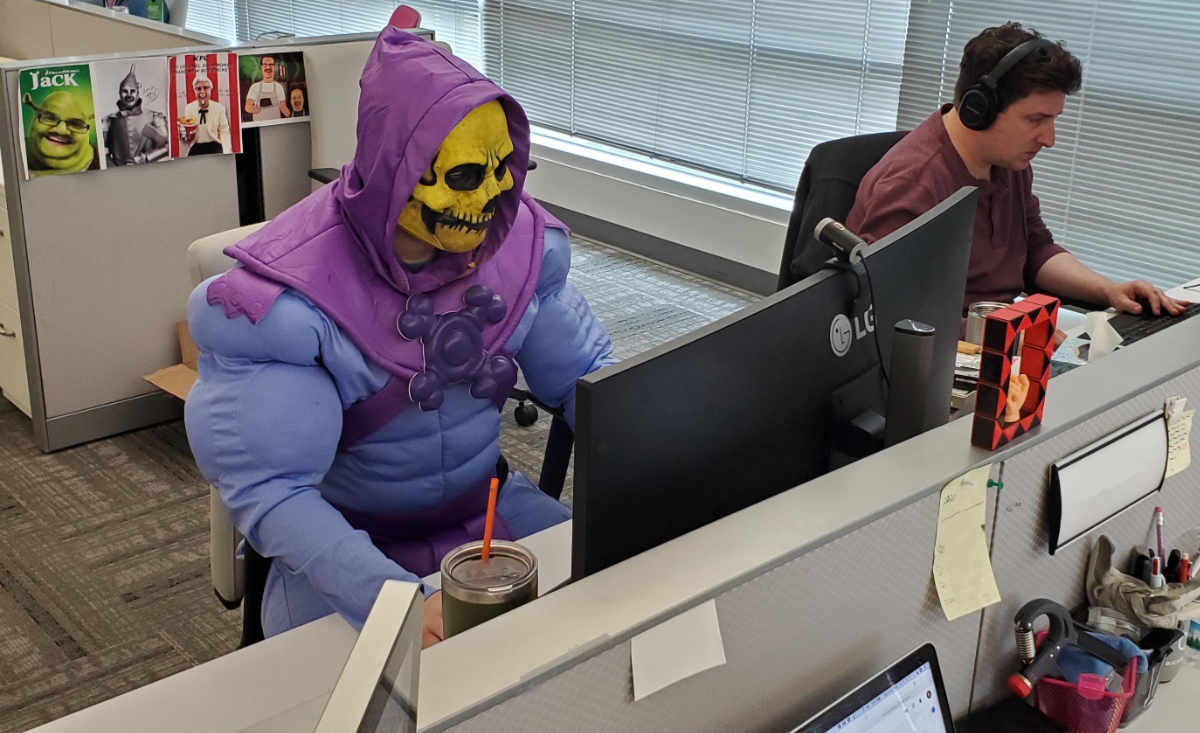 I'd like to conquer Castle Grayskull, sure. But these finance reports are due by 430 and they ain't gonna do themselves