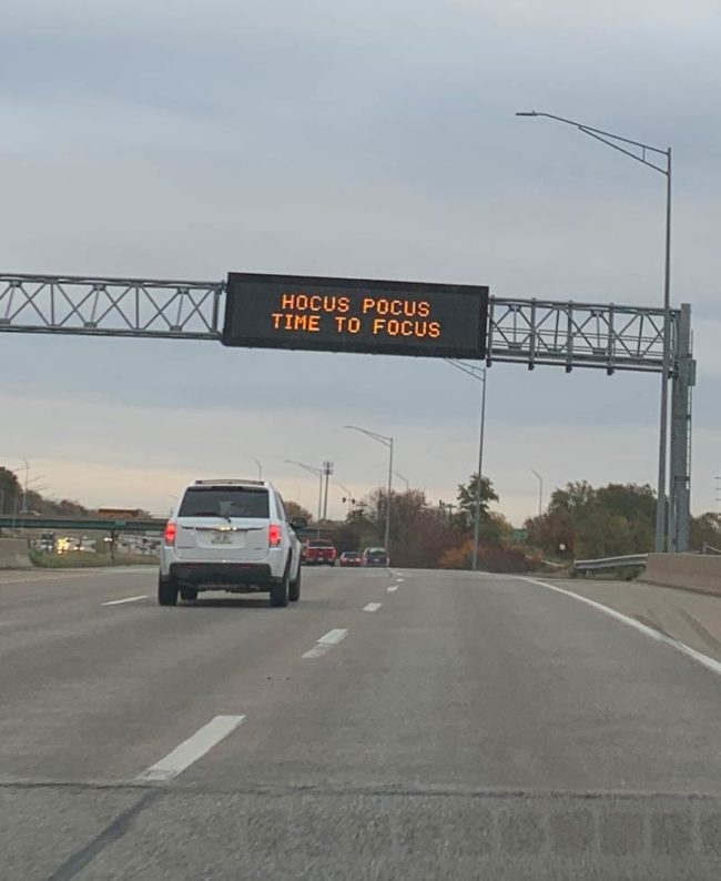 Halloween driving safety