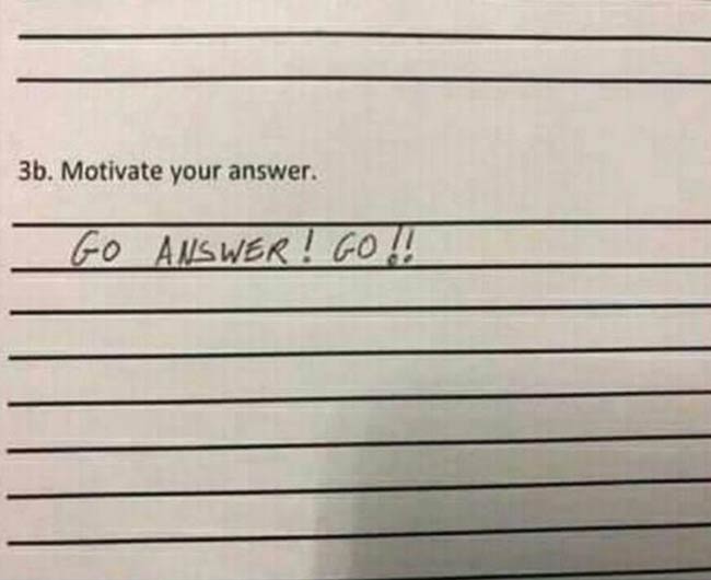 Motivate your answer..