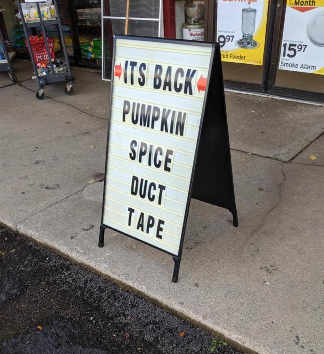 Seen at my local hardware store
