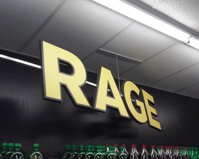 The "BEVE" fell off so now the dollar store near my house is just selling "RAGE"