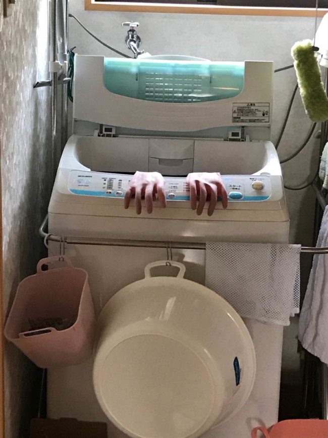 Wife left the gloves to dry, I almost had a heart attack