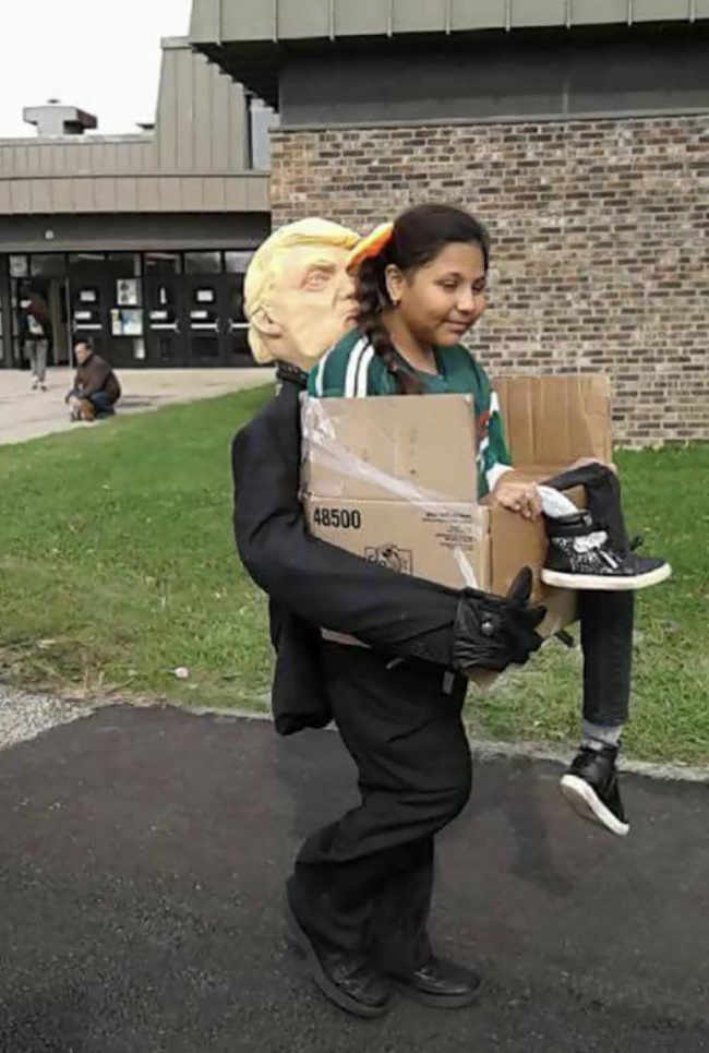 Getting deported by Trump Halloween costume