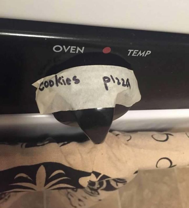 Roommate modified our oven