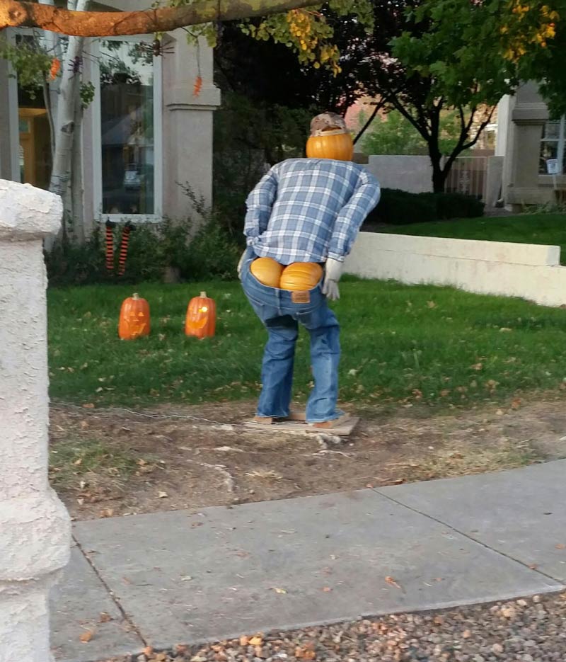 My neighbor's Halloween decoration