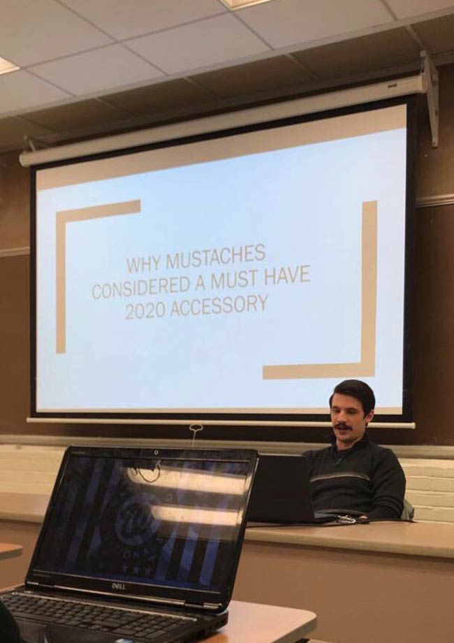2020 Year of the mustache