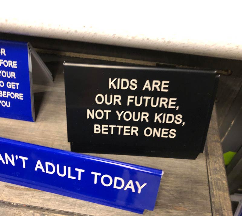Kids are our future