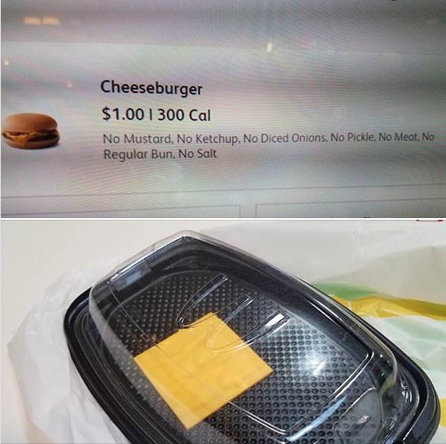 McDonald's finally got my order right