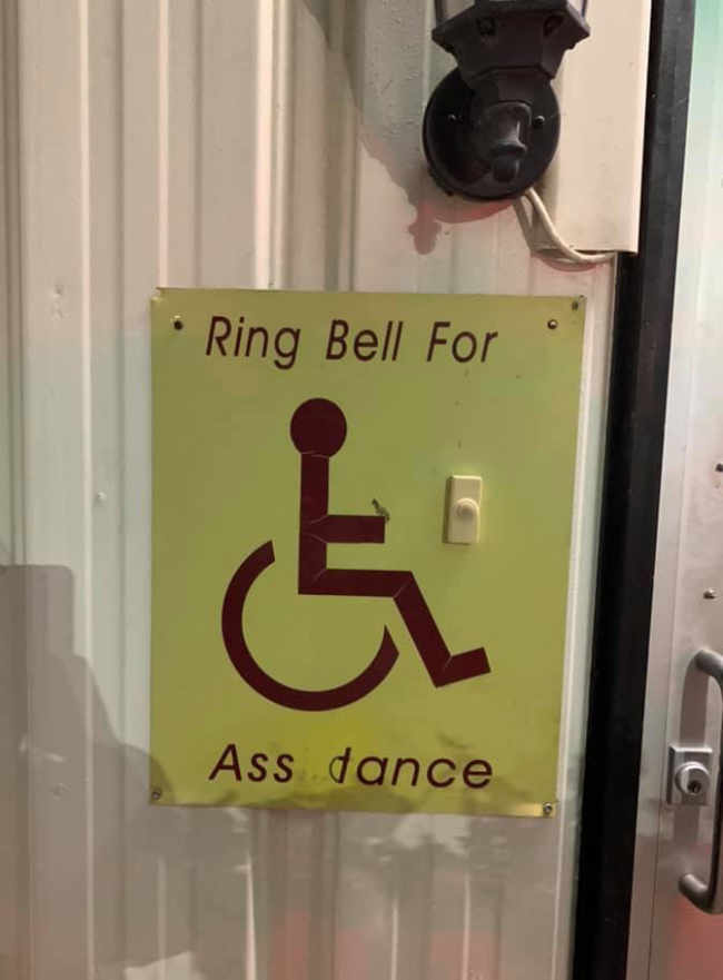 Ring bell for ass dance!