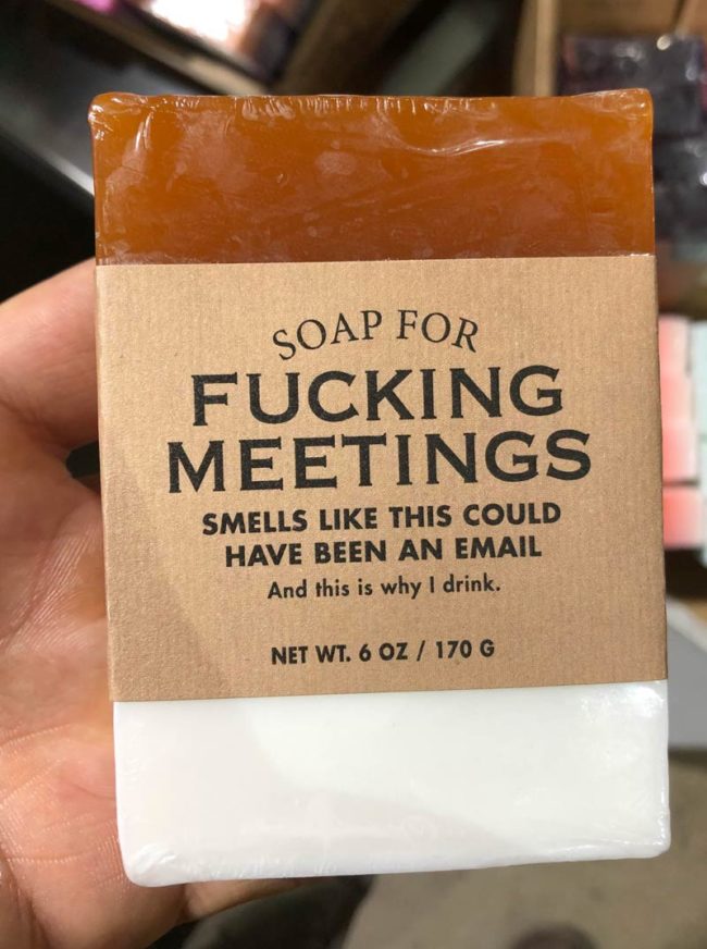 Soap for Meetings