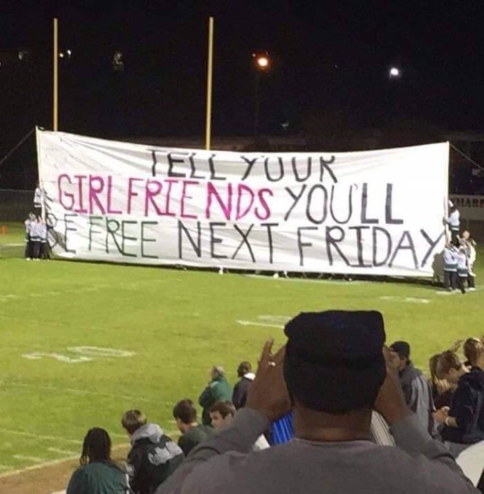 Taking high school football playoff trash talk to a whole new level