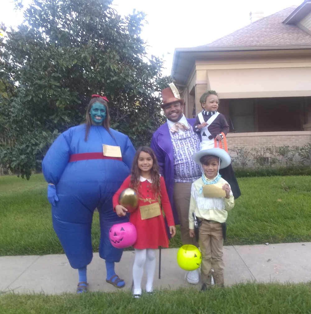 My favorite family costume I saw this year