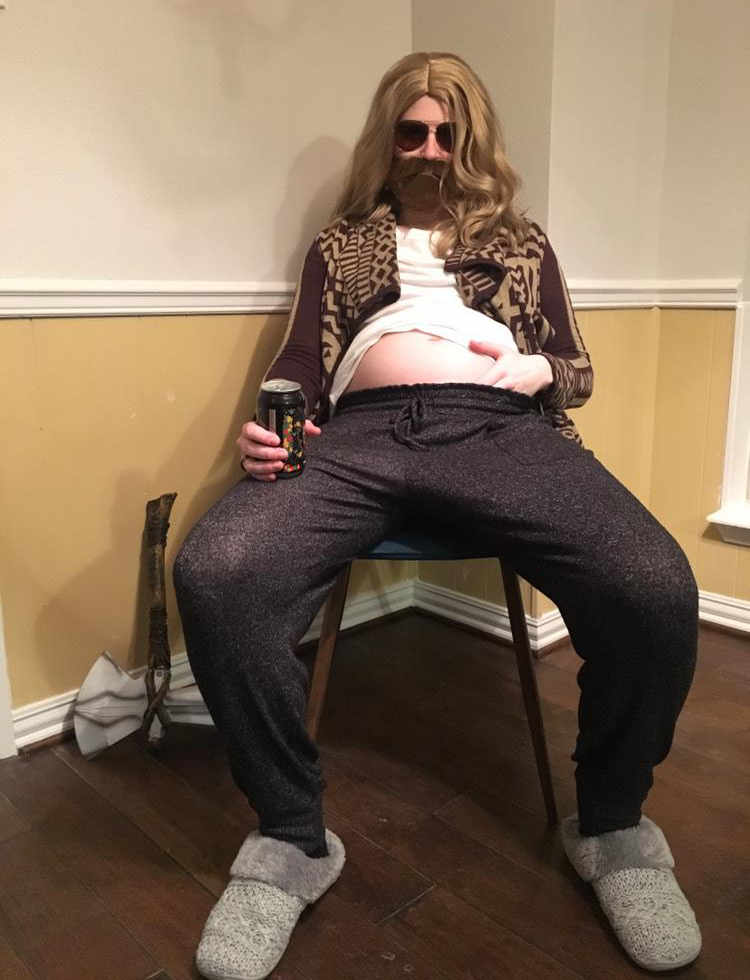 I'm 6 months pregnant, but I didn't want to do one of the standard pregnancy costumes