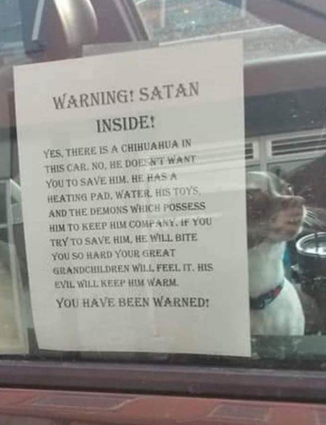 Beware of Satan