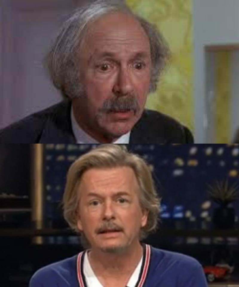 David Spade is starting to look a lot like the grandpa from Willy Wonka